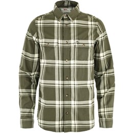 Fjällräven Ãvik Lite Flannel Shirt Herre S Grøn Skjorter